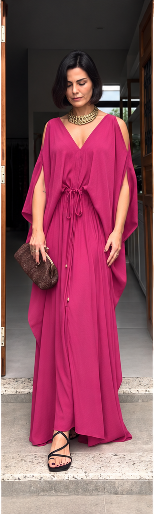 Vestido Kaftan Sardenha EZILDINHA