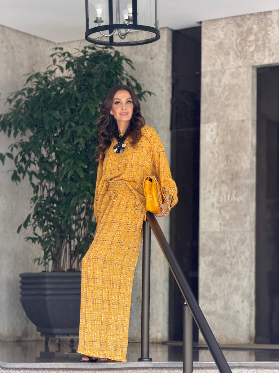 Conjunto Toscana em Crepe EZILDINHA