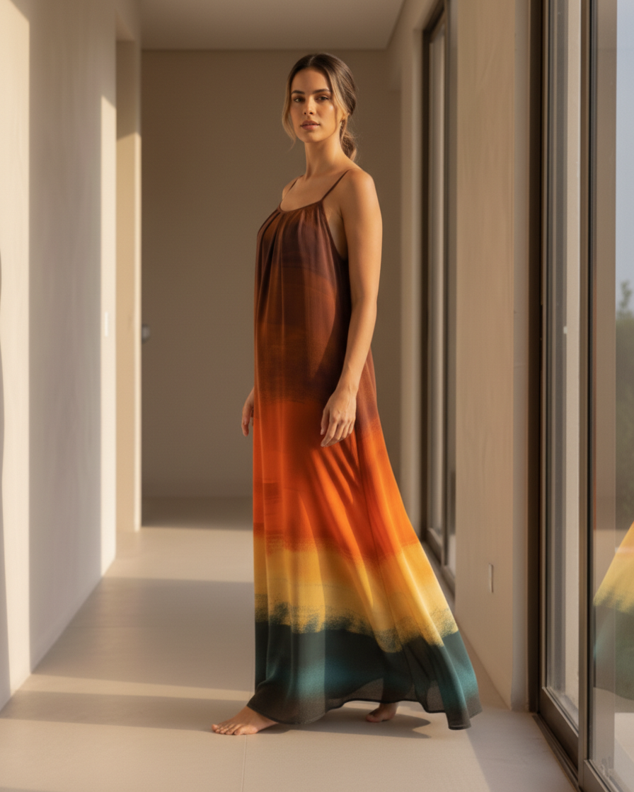 Vestido Alça Sahara — Look Completo | EZILDINHA