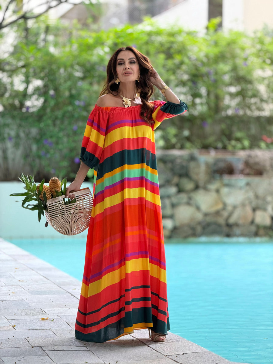 Vestido Ciganinha Cozumel EZILDINHA