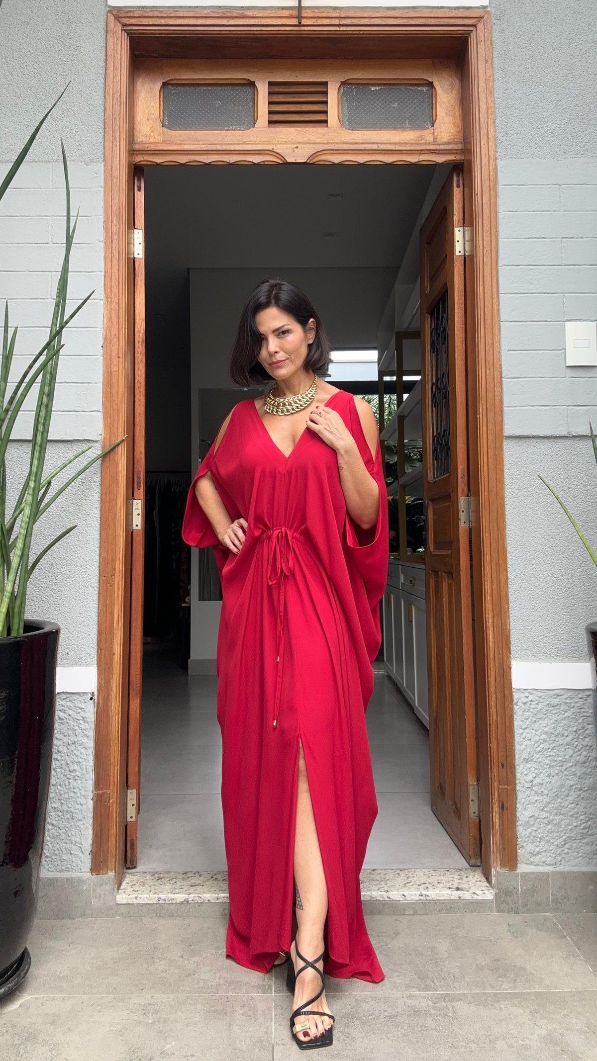 Vestido Kaftan Sardenha EZILDINHA