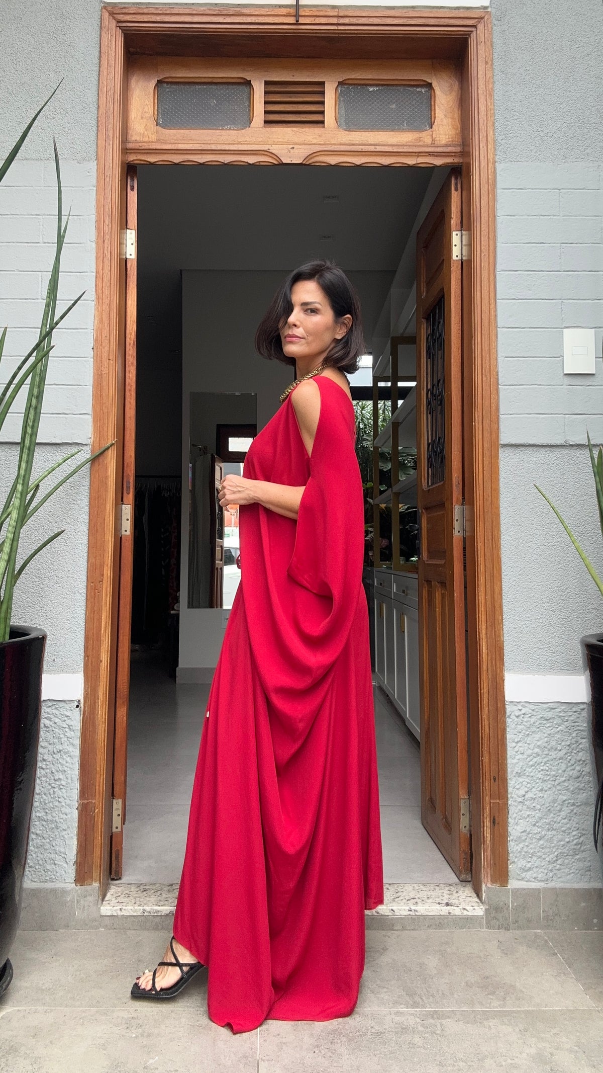 Vestido Kaftan Sardenha EZILDINHA