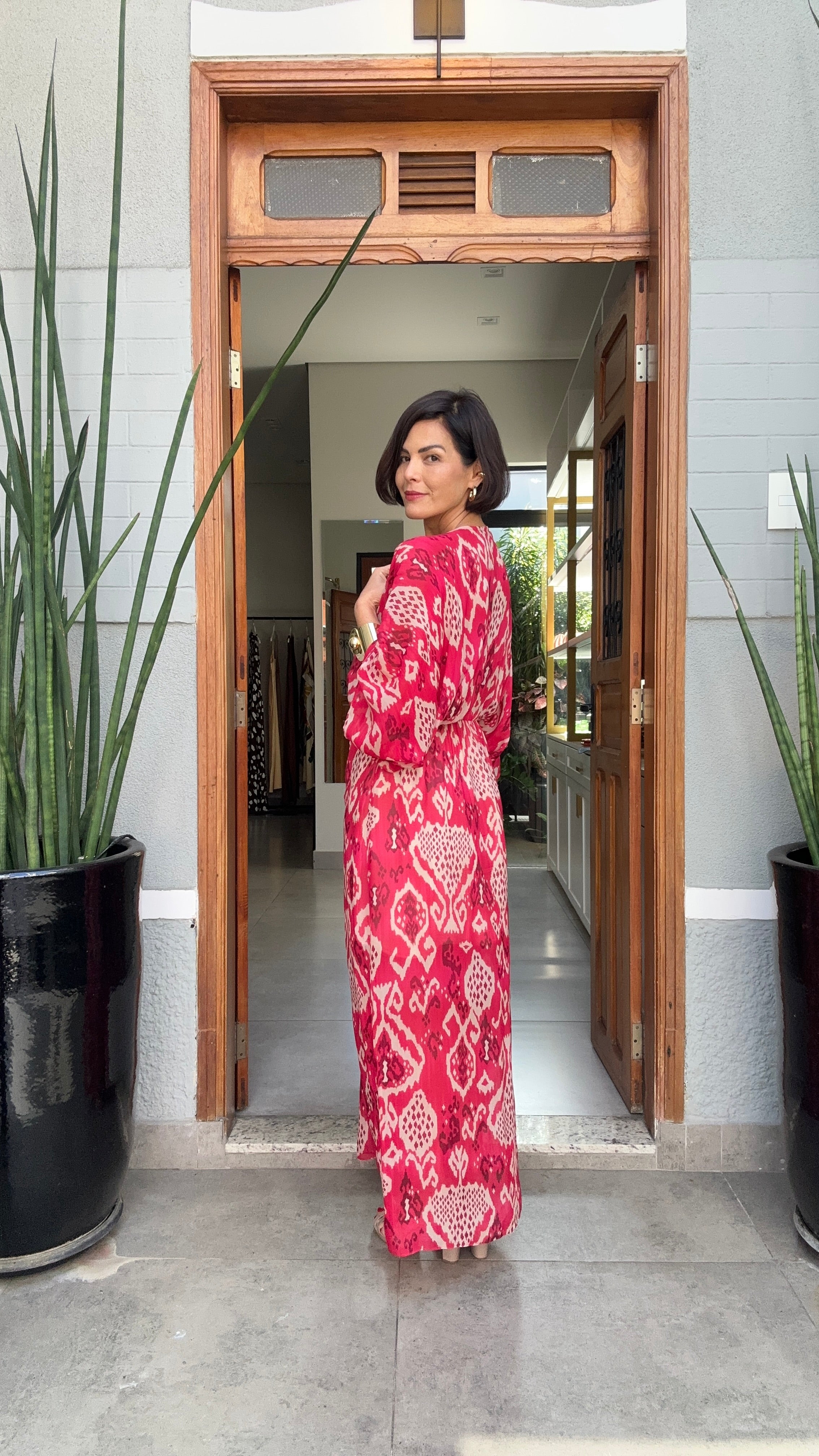 Vestido Marbella em Viscose de Crepe EZILDINHA