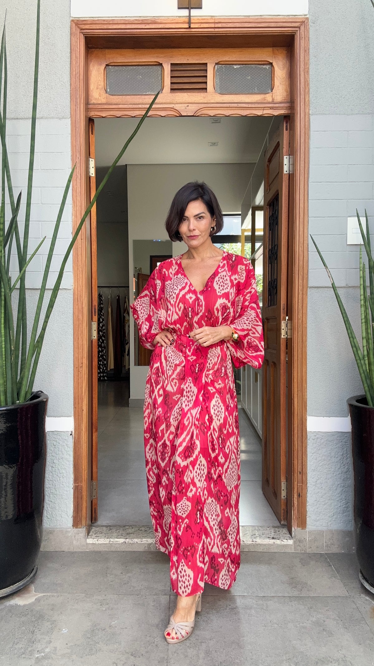 Vestido Marbella em Viscose de Crepe EZILDINHA