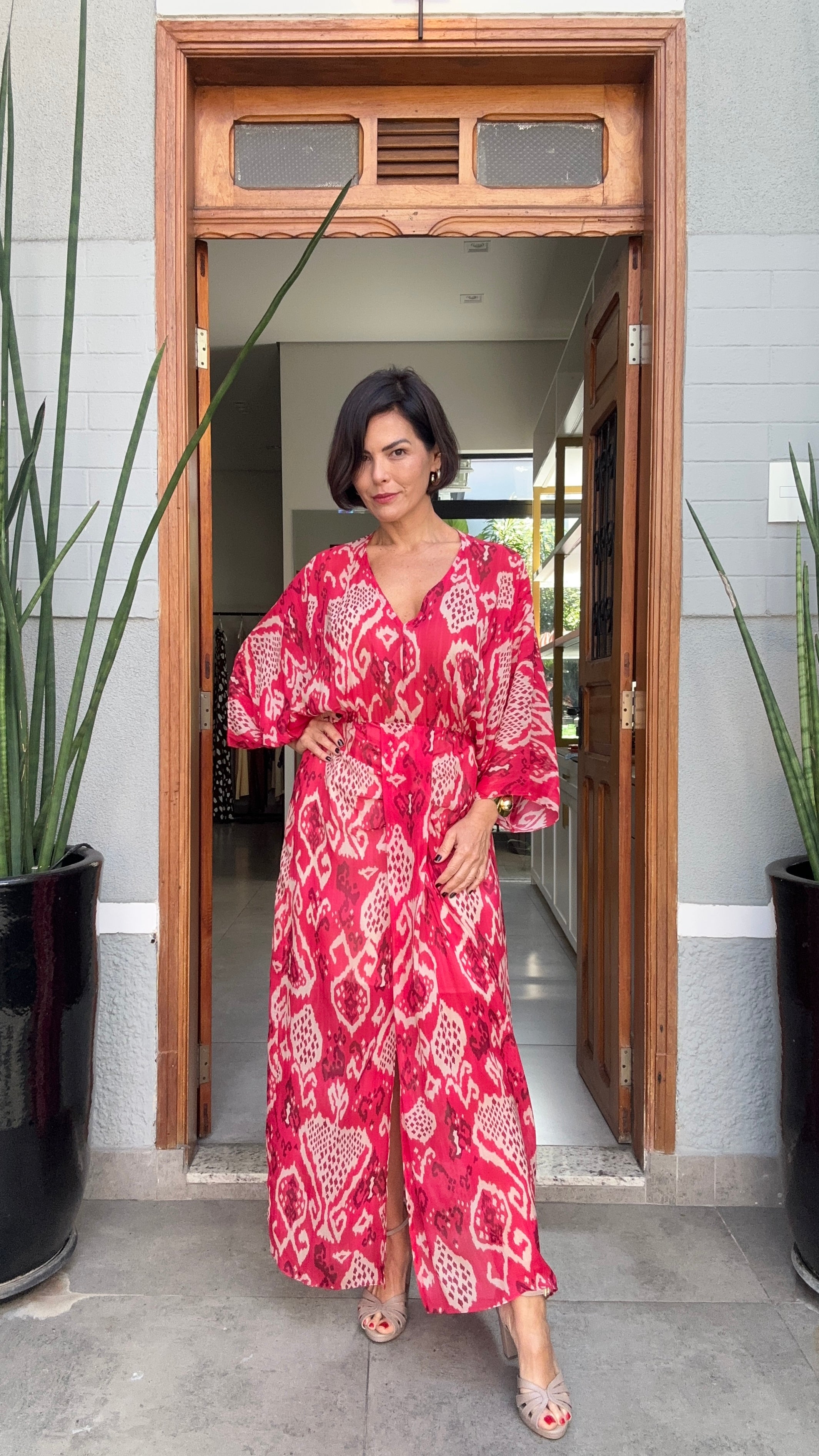 Vestido Marbella em Viscose de Crepe EZILDINHA