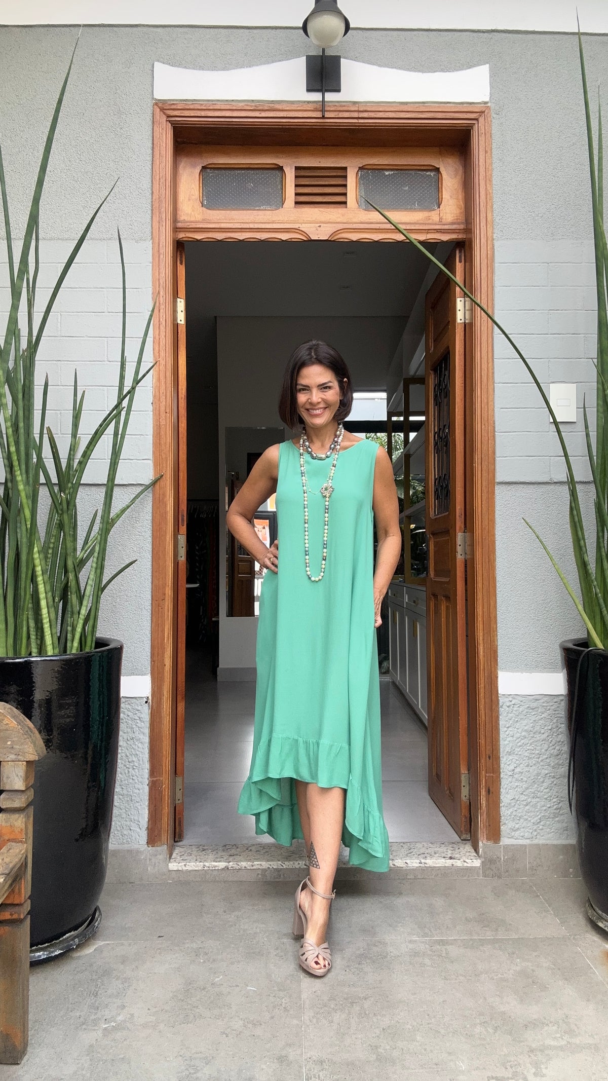 Vestido Ravello Green EZILDINHA