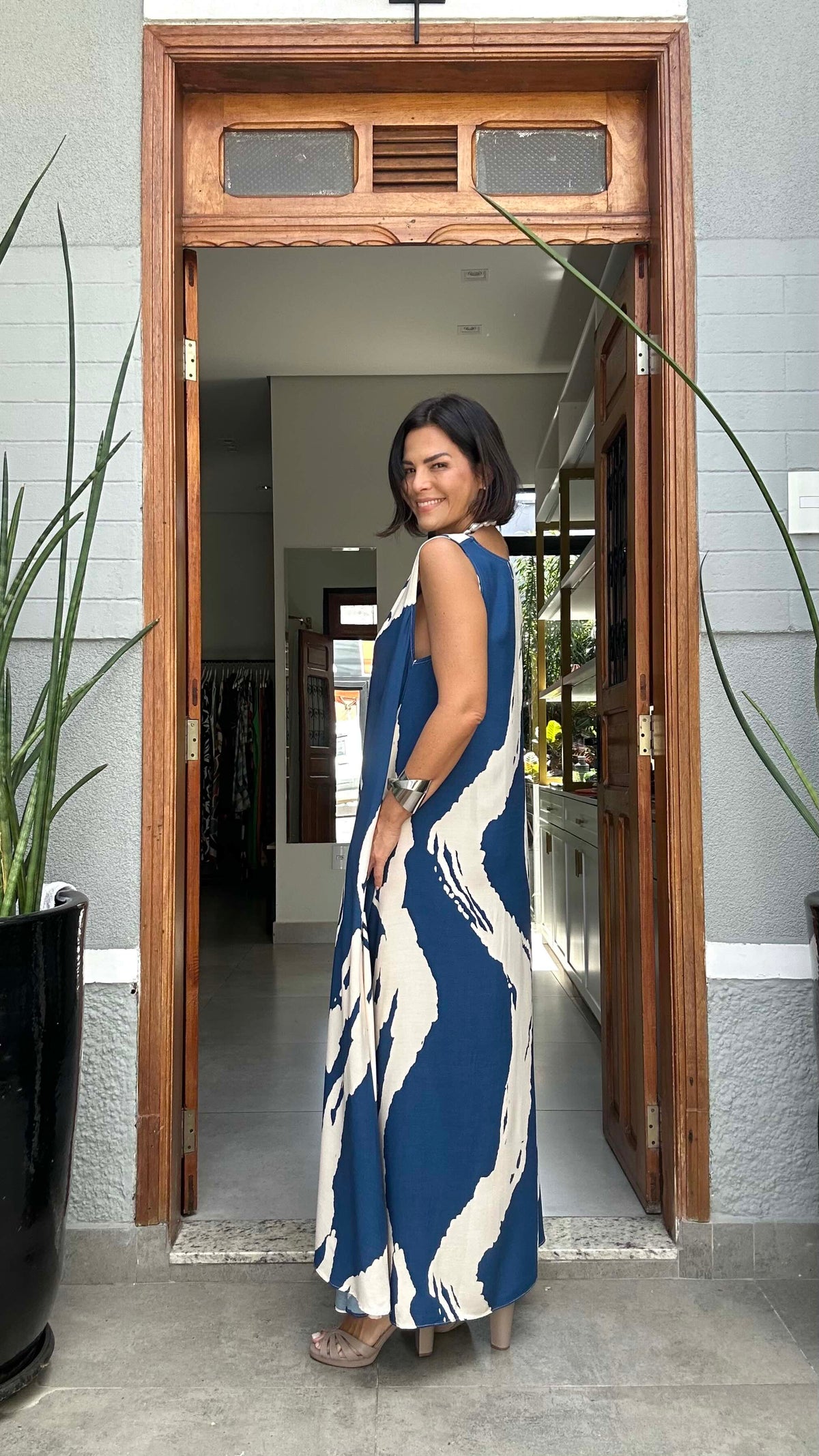 Vestido Regata Blue EZILDINHA