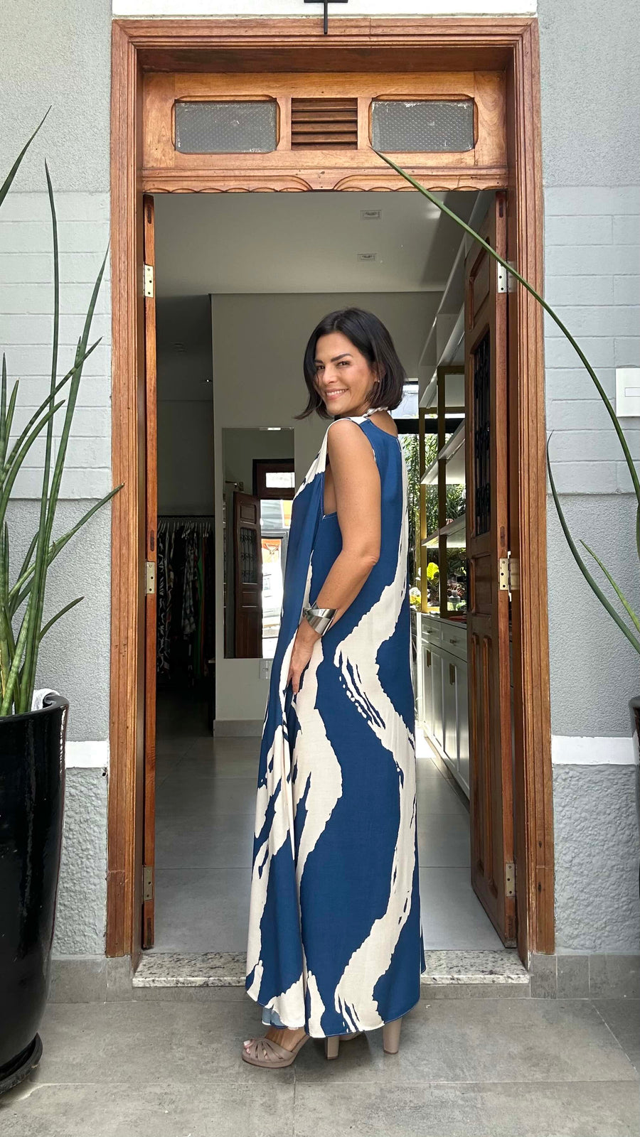 Vestido Regata Blue EZILDINHA