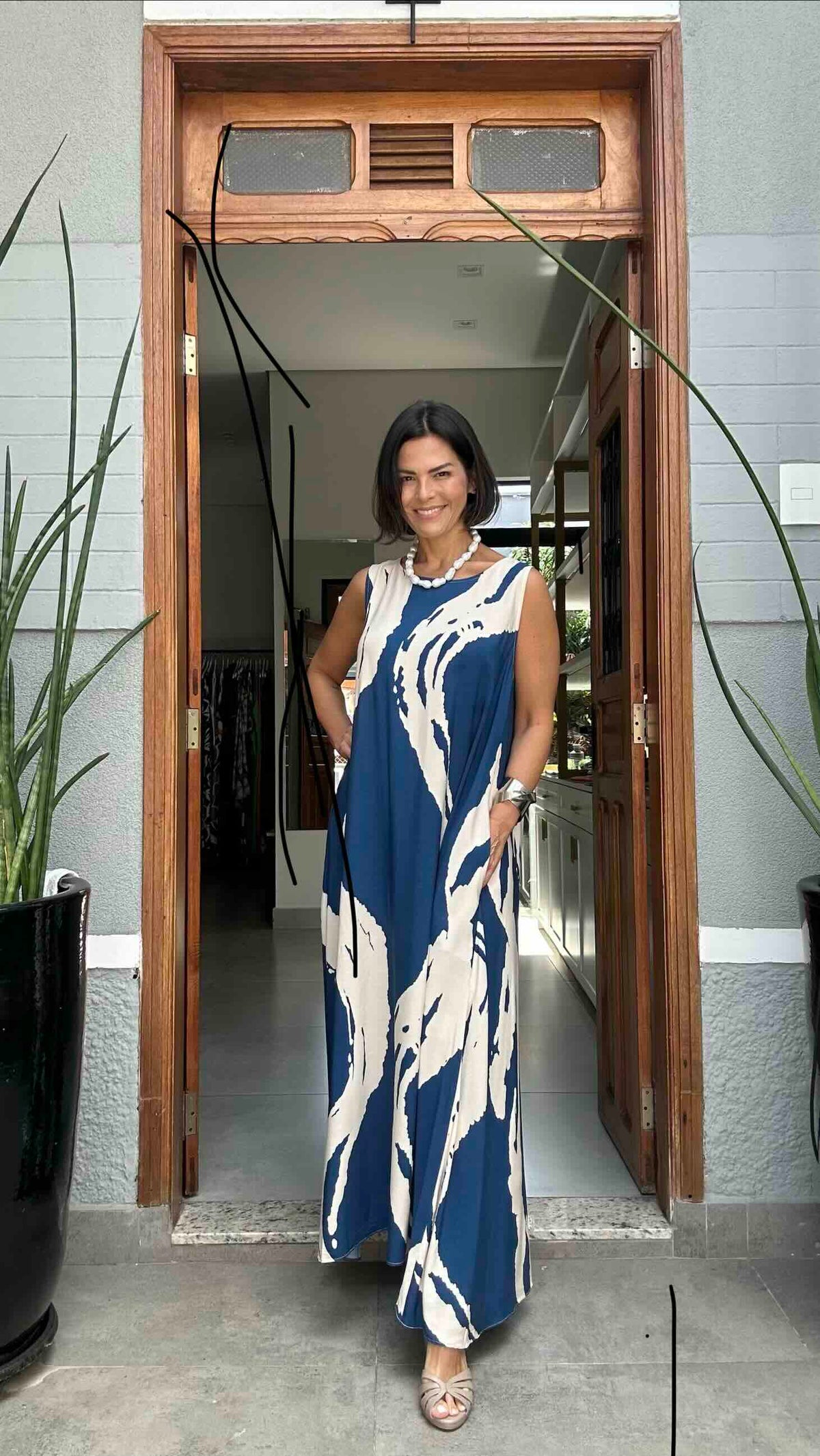 Vestido Regata Blue EZILDINHA