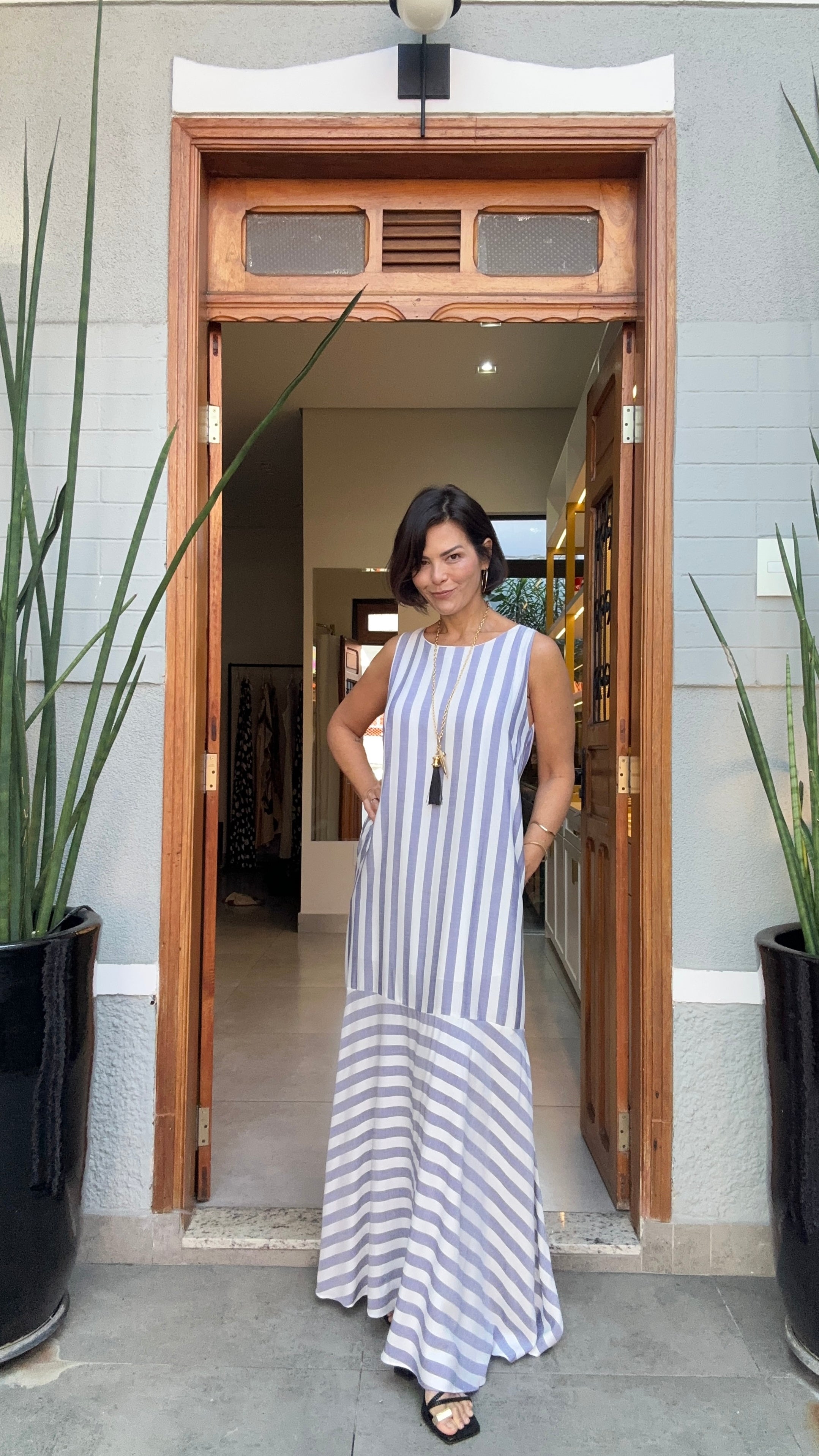 Vestido Greenwich em Viscose EZILDINHA