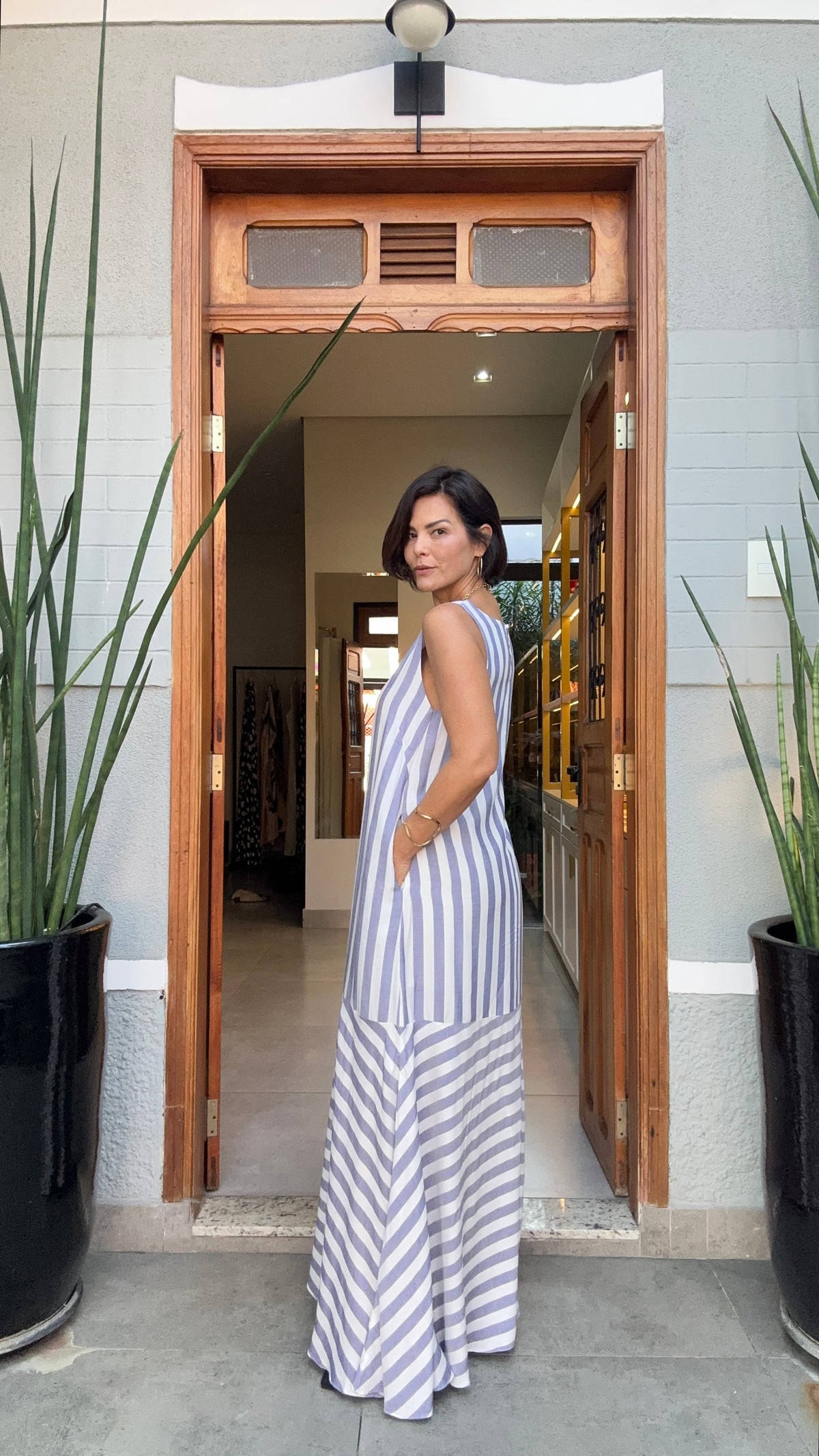 Vestido Greenwich em Viscose EZILDINHA