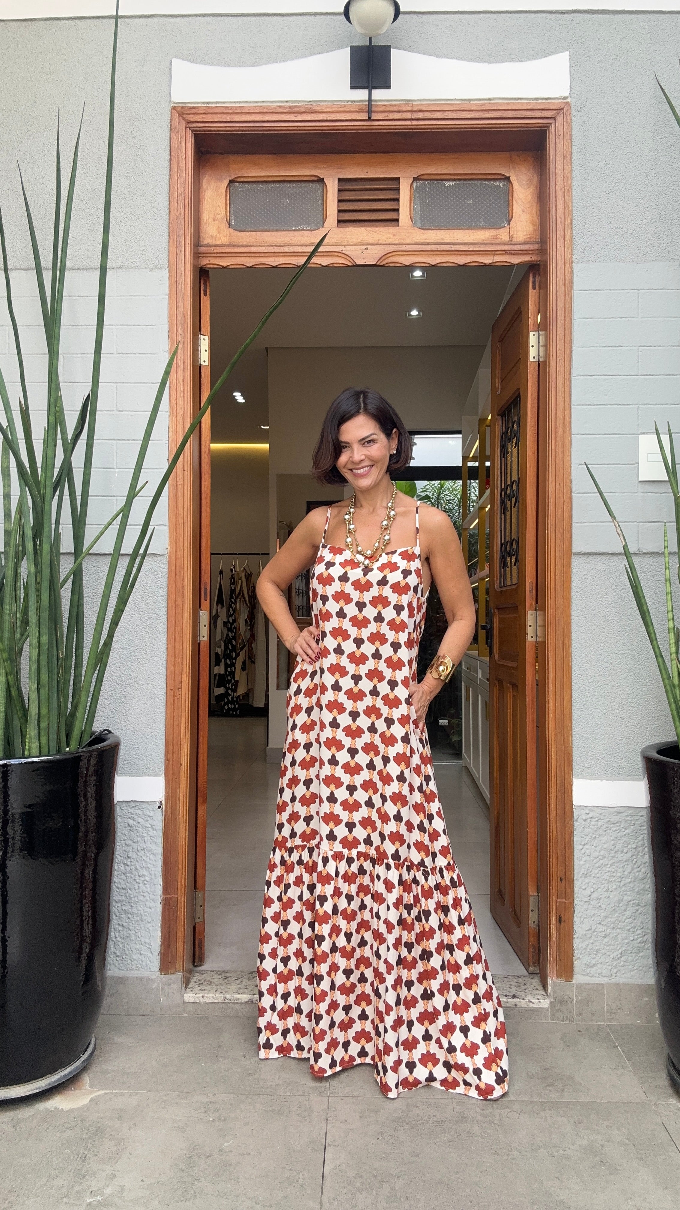 Vestido Nairobi Tassels EZILDINHA