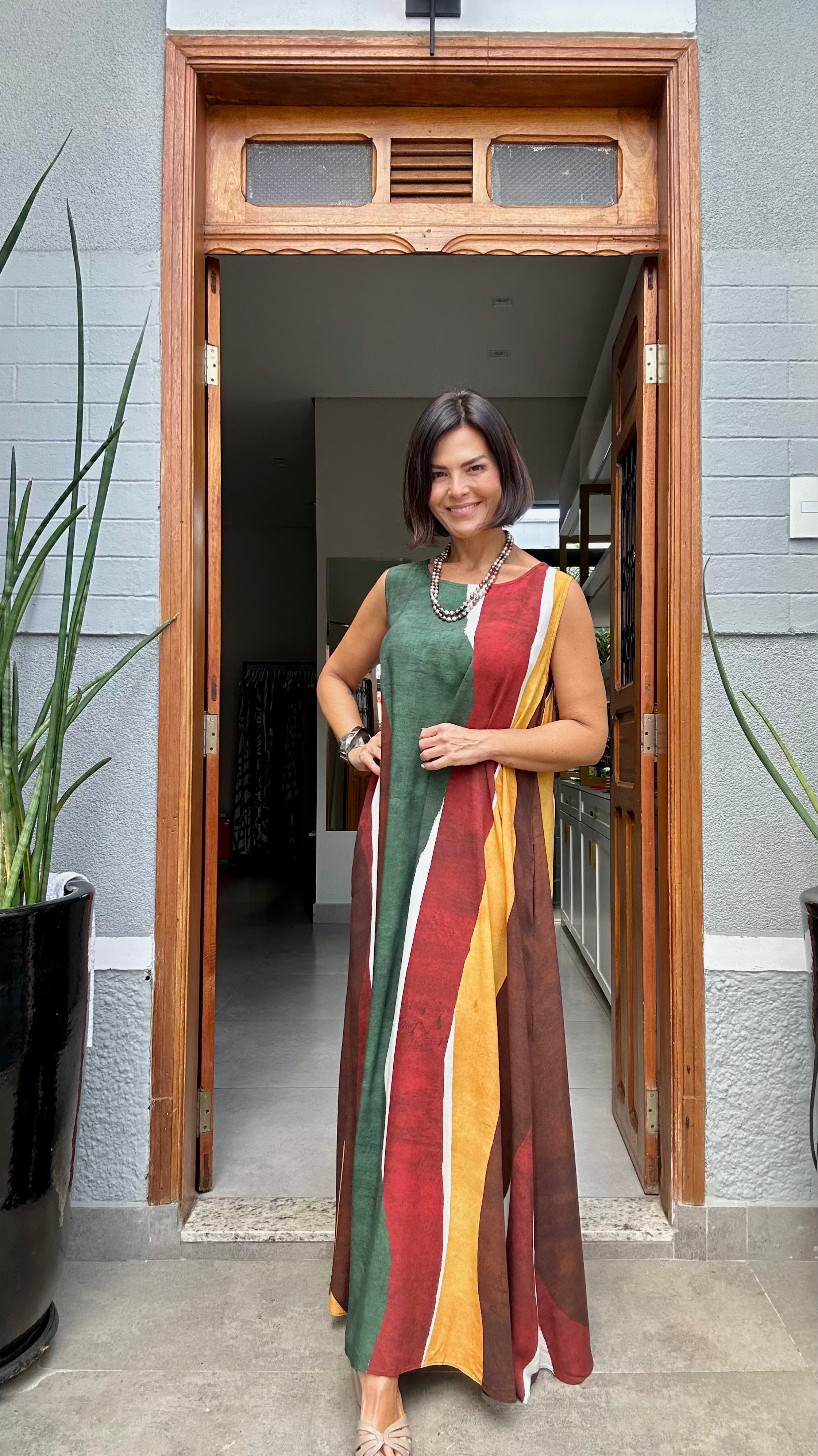 Vestido Regata Tanzania EZILDINHA