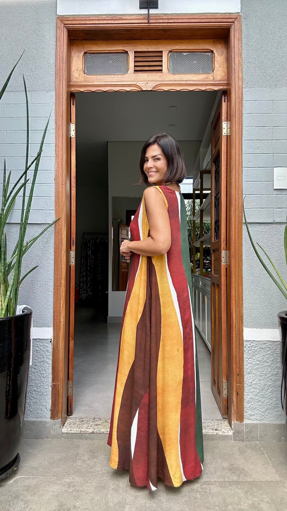 Vestido Regata Tanzania EZILDINHA