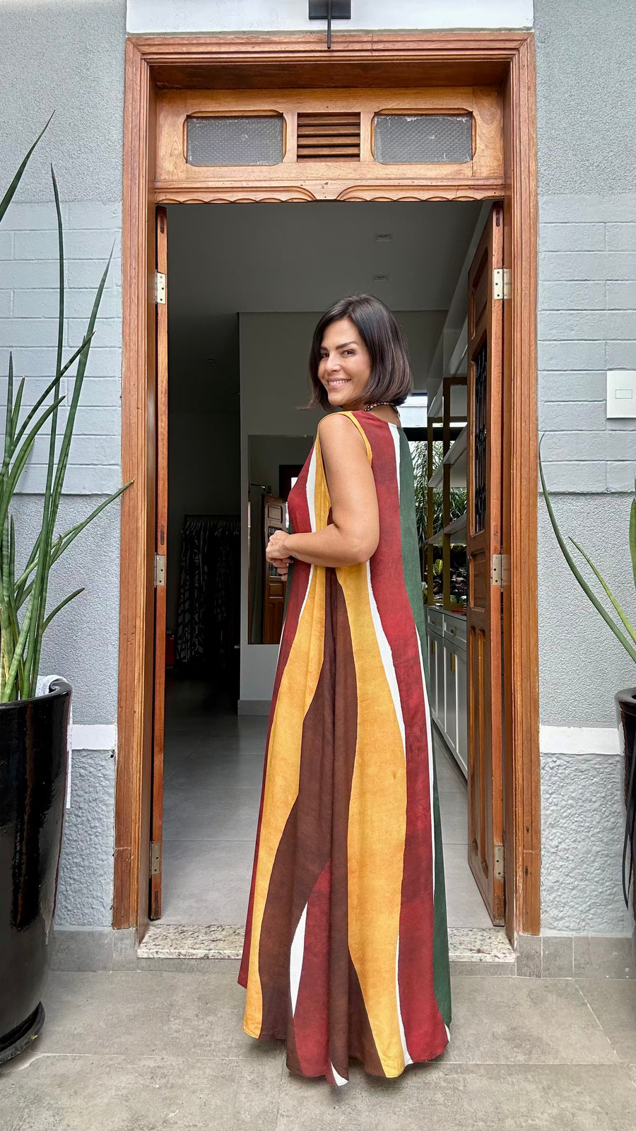 Vestido Regata Tanzania EZILDINHA