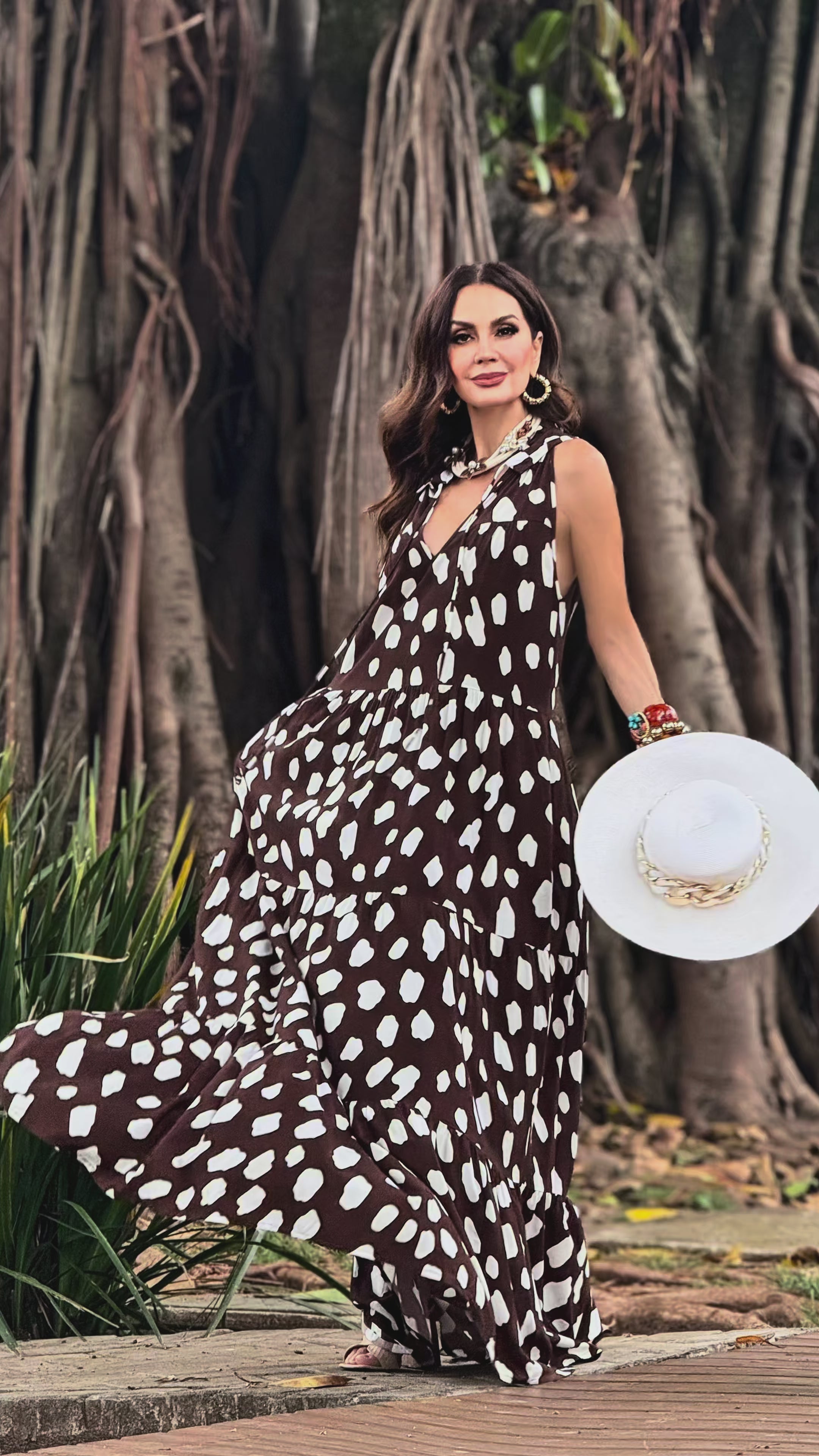 Vestido Tucson Chocolate EZILDINHA