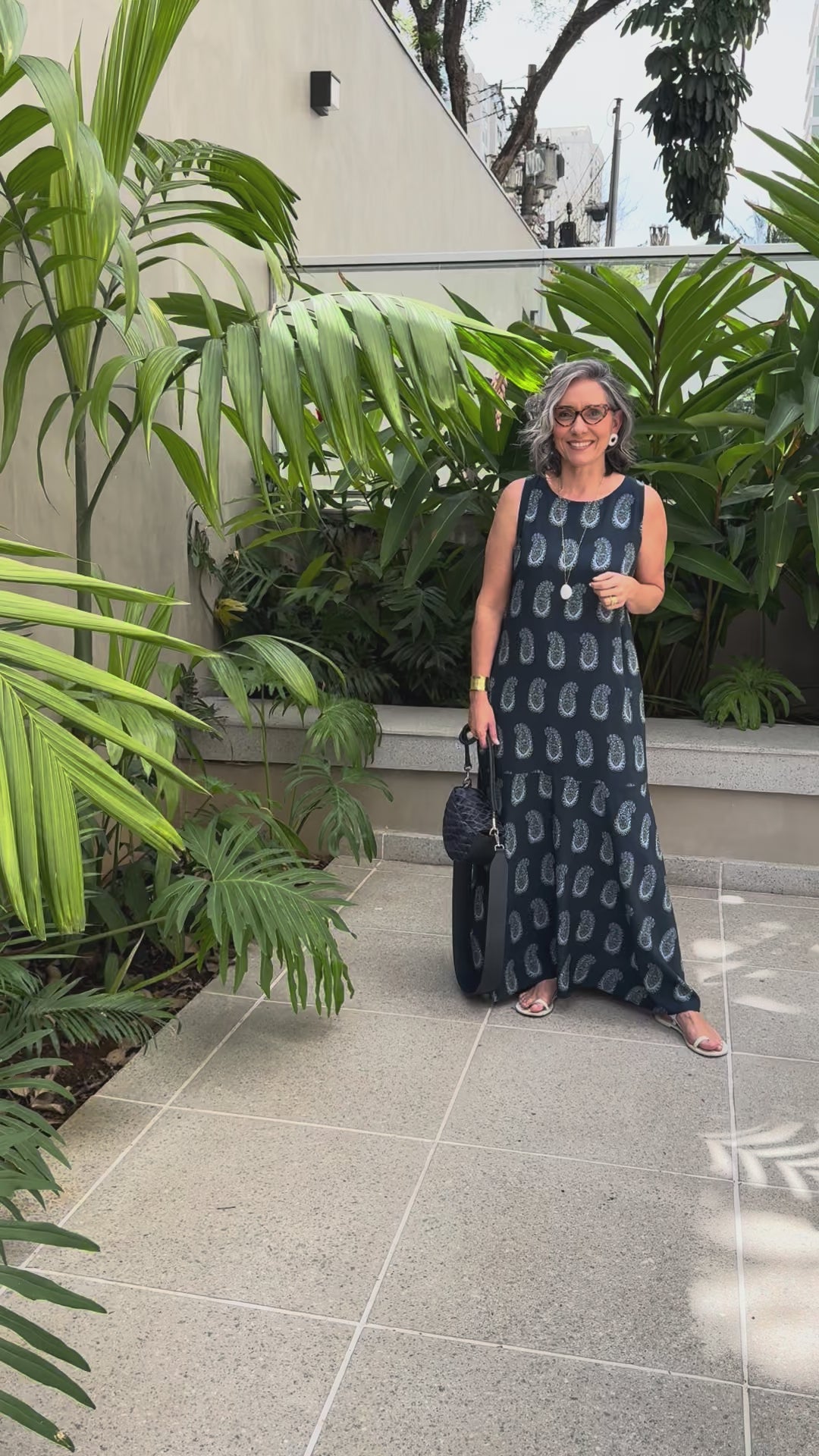 Vestido Hamptons em Viscose EZILDINHA