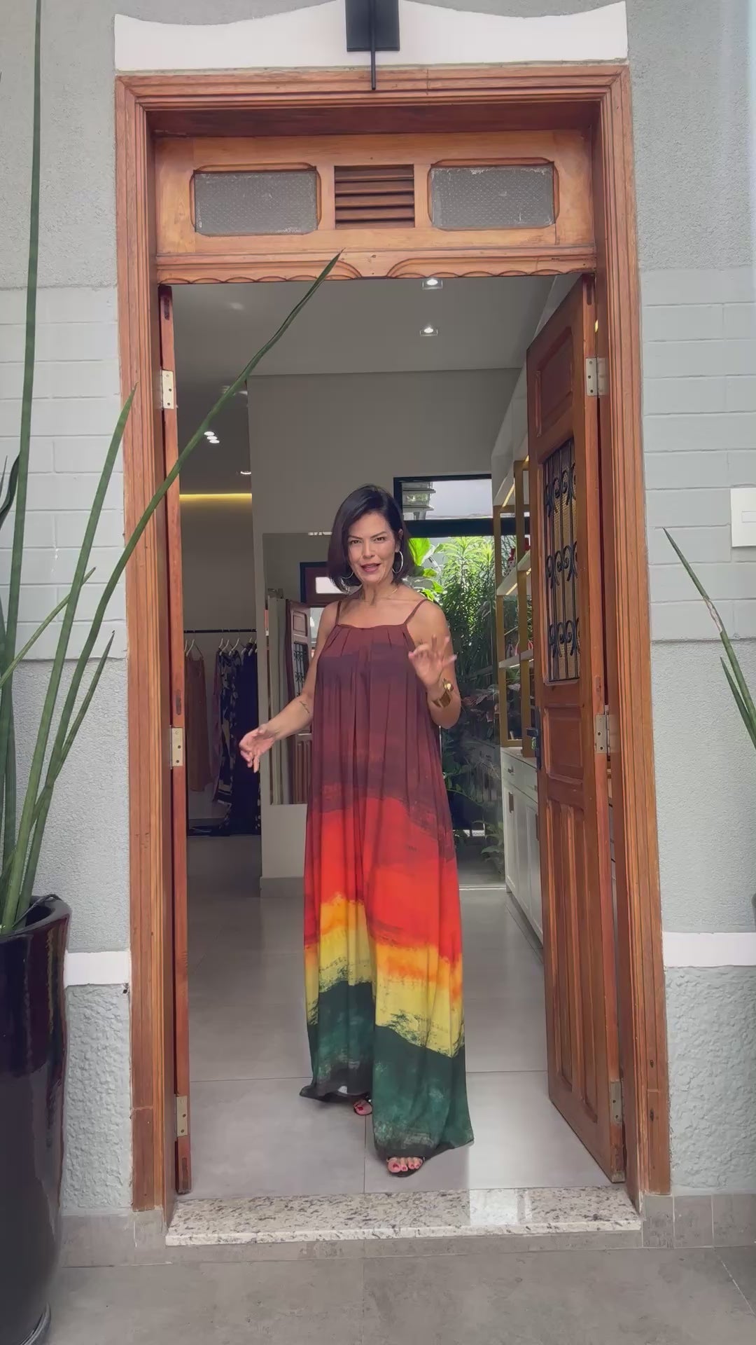 Vestido Alça Sahara EZILDINHA