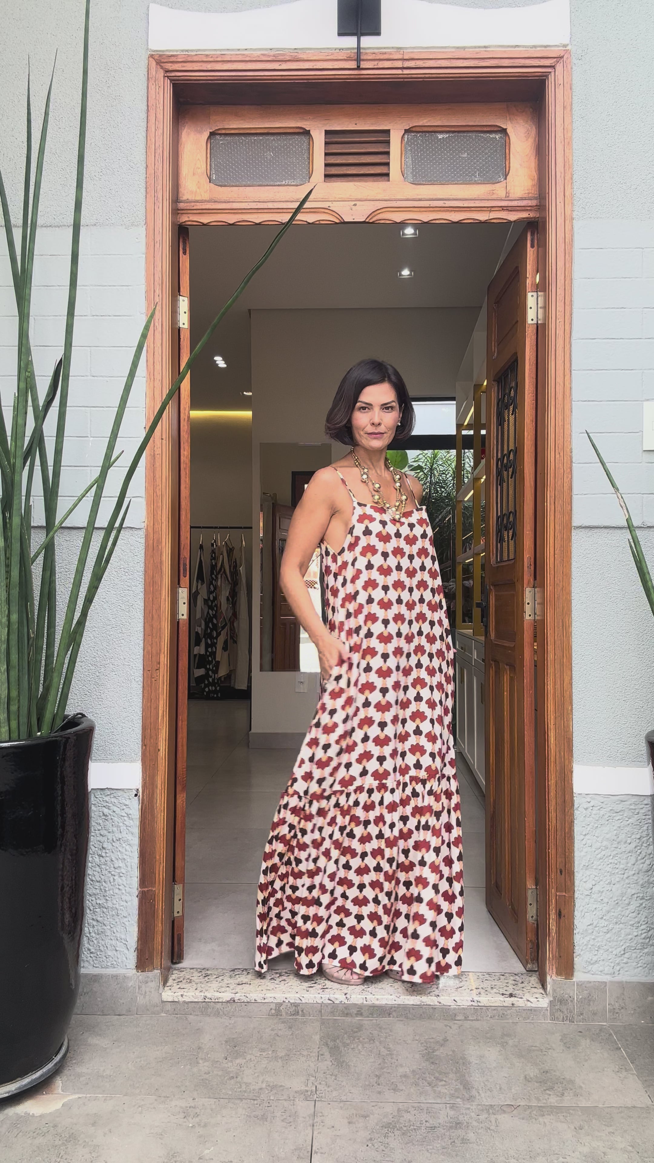 Vestido Nairobi Tassels EZILDINHA